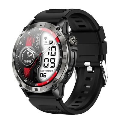 Хорошая цена. HK08 Black GPS NFC Smart Watch 1.43 дюймовый AMOLED сенсорный экран BT5.3 NFC IP68 Сердечный ритм 466x466 онлайн