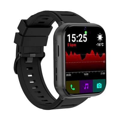 Q668 4G LTE Smart Watch черный 4+64GB 1,99'' экран двойная камера Quad Core 930mAh Android 9.0 Мужчины