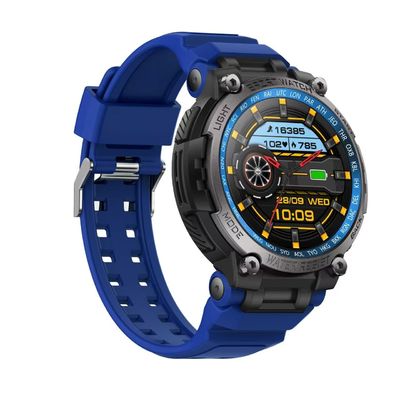 Хорошая цена. IP68 Rainproof Round Shape Smart Watch Монитор кислорода в крови в режиме реального времени онлайн