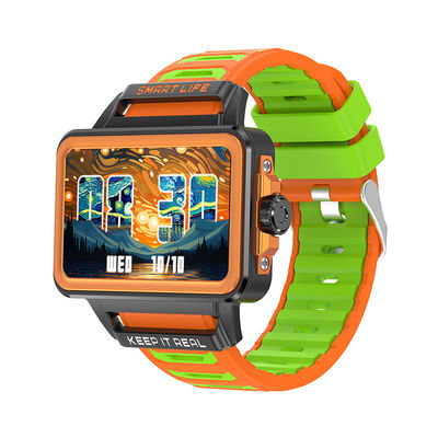 Хорошая цена. 1.57 дюймовый TFT HD экран Square Fitness Watch S666 для IOS и Android онлайн