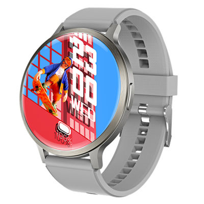 Хорошая цена. Круговая форма AMOLED дисплей Smart Watch Датчик сердечного ритма и настраиваемая тема онлайн