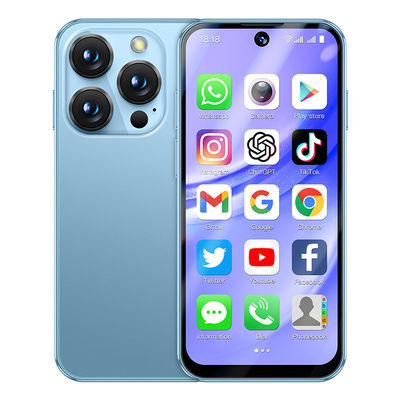 4G 3.88'MT6762 Dual SIM 5MP Камера WIFI FM Bluetooth Тип-C Отпечаток пальцев Android Мини Смартфон