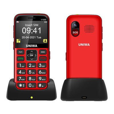 UNIWA V1000 Мобильные телефоны для пожилых людей 4G Удобный мобильный телефон для пожилых людей
