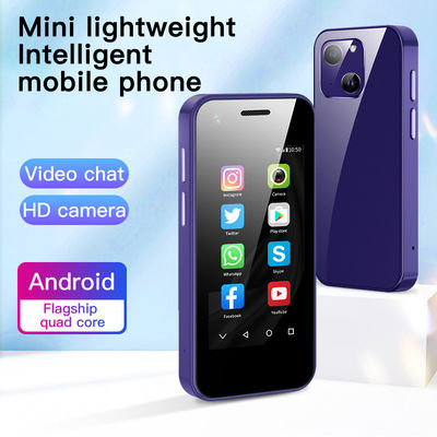 Хорошая цена. Мини 3G Smart Phone XS13 PRO 2+16GB Android 9.0 2.5'Экранный тип-с двойная карта онлайн