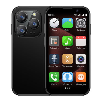 Bluetooth 4.0 3.0'' Mini Phone 2+16GB Новый XS18 Pro 3G распознавание лиц 900mAh Dual SIM