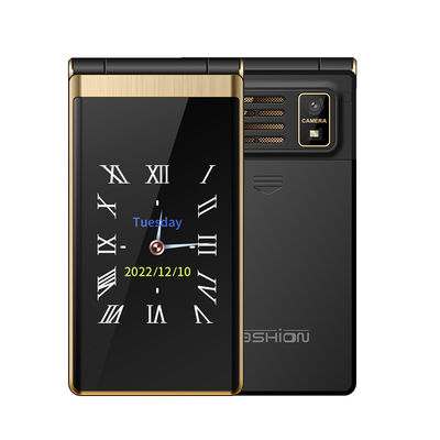 Двойная SIM MTK Двойной дисплей Flip Phone Mp4 Высокая скорость Yeemi M1 2G Smart Phone