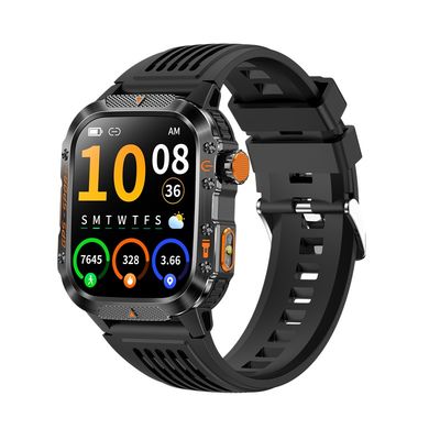 Хорошая цена. IPS дисплей Смарт-часы с GPS Bluetooth Разговор Высотомер Барометр Компас Светодиодный фонарик онлайн
