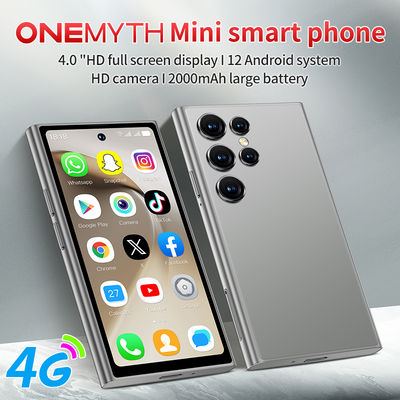 Хорошая цена. 4G Mini Smartphone 4.0 дюймовый дисплей Android 12 Dual SIM 2+16GB ROM 5MP передняя и задняя камера онлайн