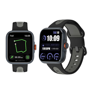 Хорошая цена. GPS Sport Умные часы с AMOLED HD экраном Мульти спортивный режим Скорость сердечных сокращений яркий экран онлайн