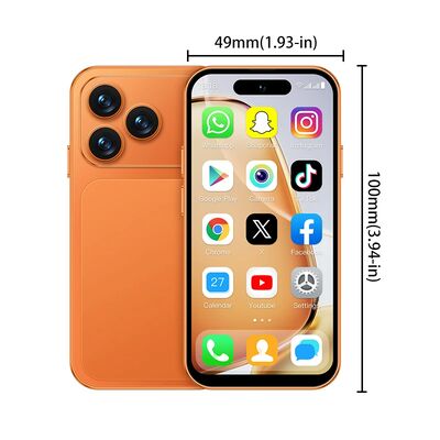 Хорошая цена. 2026 новый Orange A18 Pro 4.0 дюймов Android 12.0 2000mAh 4G смартфон с двойными SIM-картами онлайн