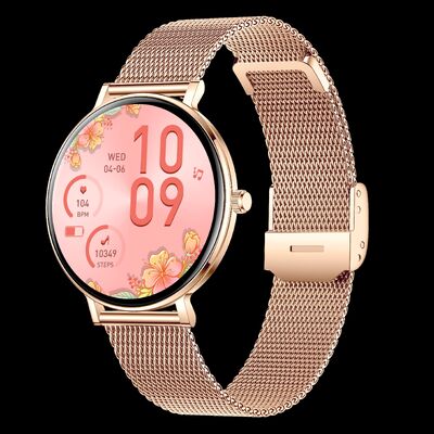Хорошая цена. I232 AMOLED SmartWatch Ультратонкий IP68 водонепроницаемый кровяный давление Монитор сердечного сна онлайн