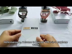 T99 TWS Smartwatch Wireless 2.02inch IPS 320x385 BT5.0 Bluetooth Call IP67 водонепроницаемая 300mAh