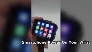 Умные часы VP999, 2,4-дюймовый большой AMOLED-экран, 64 ГБ встроенной памяти, GPS, WiFi, слот для SIM-карты, аккумулятор 1500 мАч, Goo
